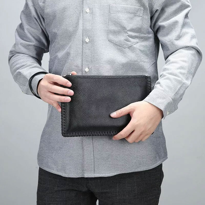 Men Genuine Leather Bussiness Bag