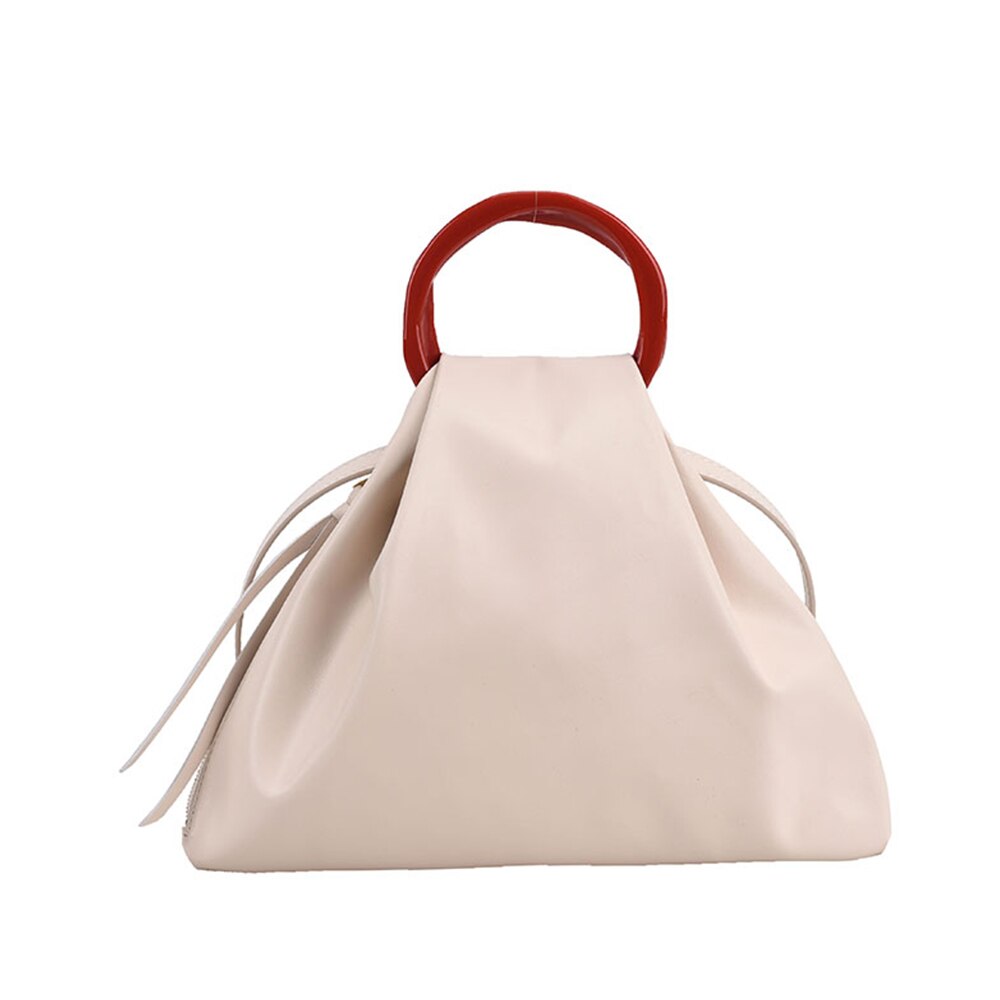 PU Leather Small Folds Crossbody Bag