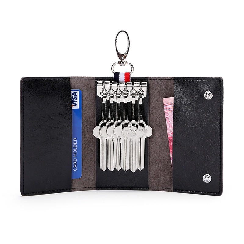 PU Leather Car Key Holder