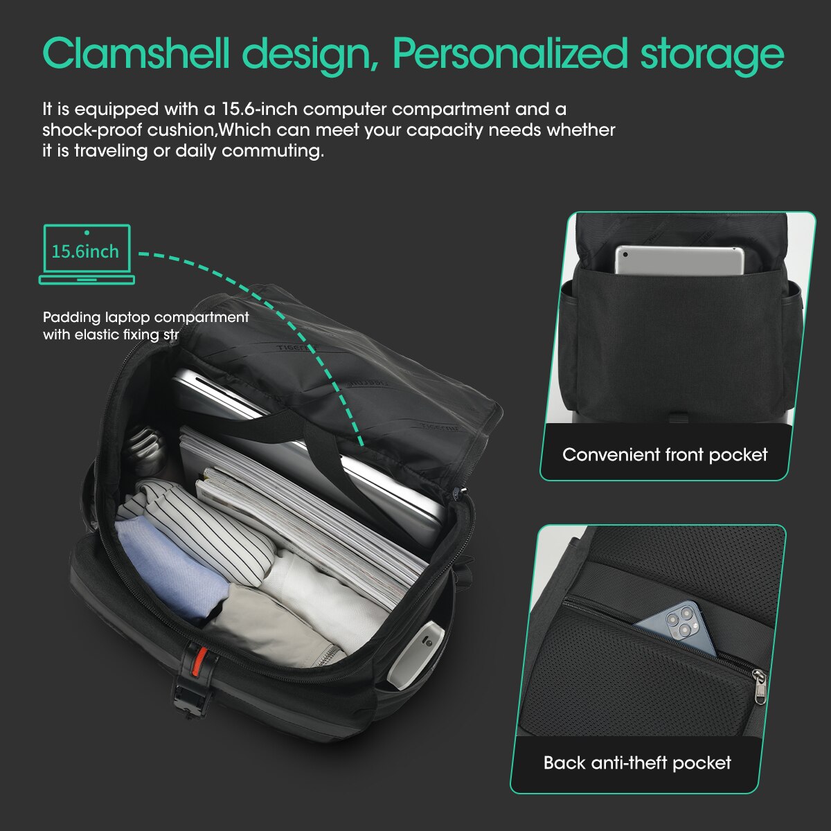 Minority Fashion Waterproof Travel Backpack