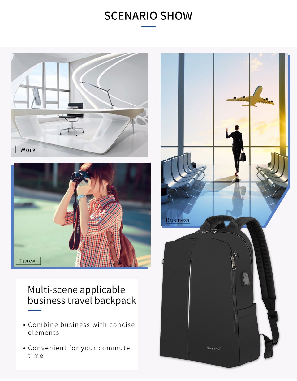 Multifunction Travel Bags USB Charging