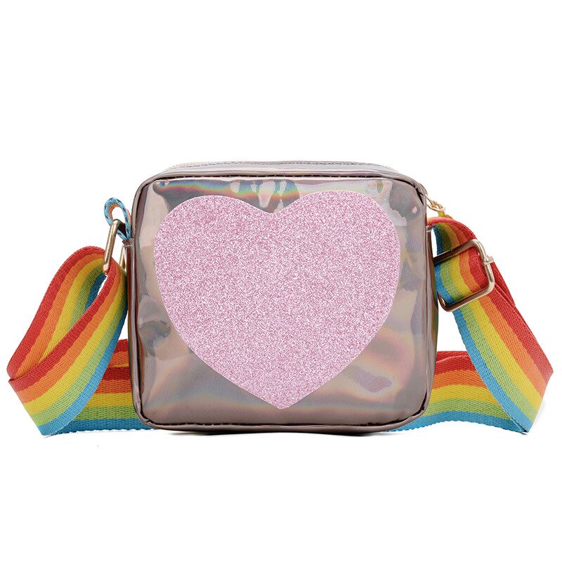 Rainbow Love Little Girls Mini Coin Purse