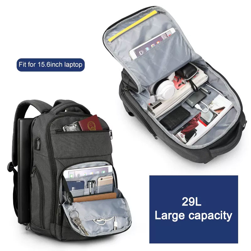 29L Anti-Theft Men Backpack
