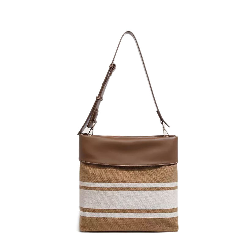 Shopper Purse Panelled Shoulder Crossbody Bag