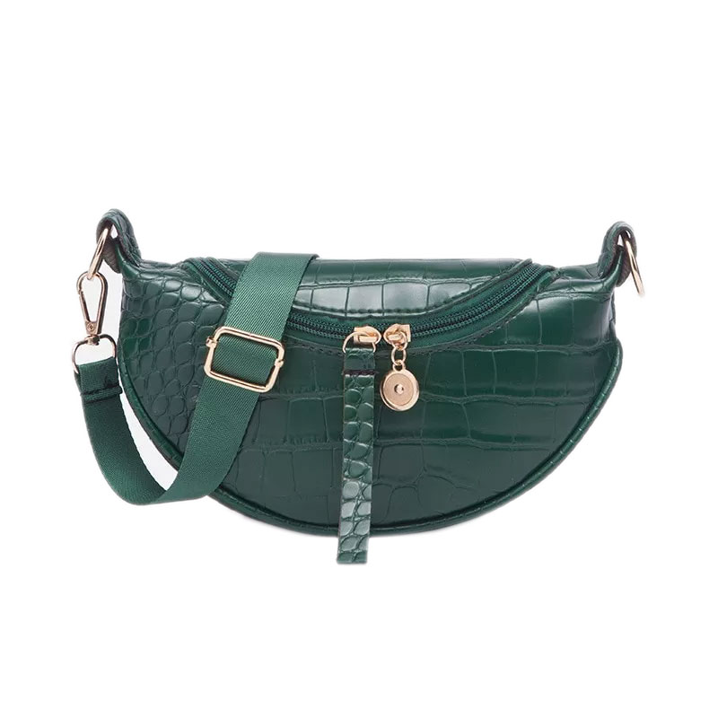 Fashion Chest Bag Crocodile Pattern