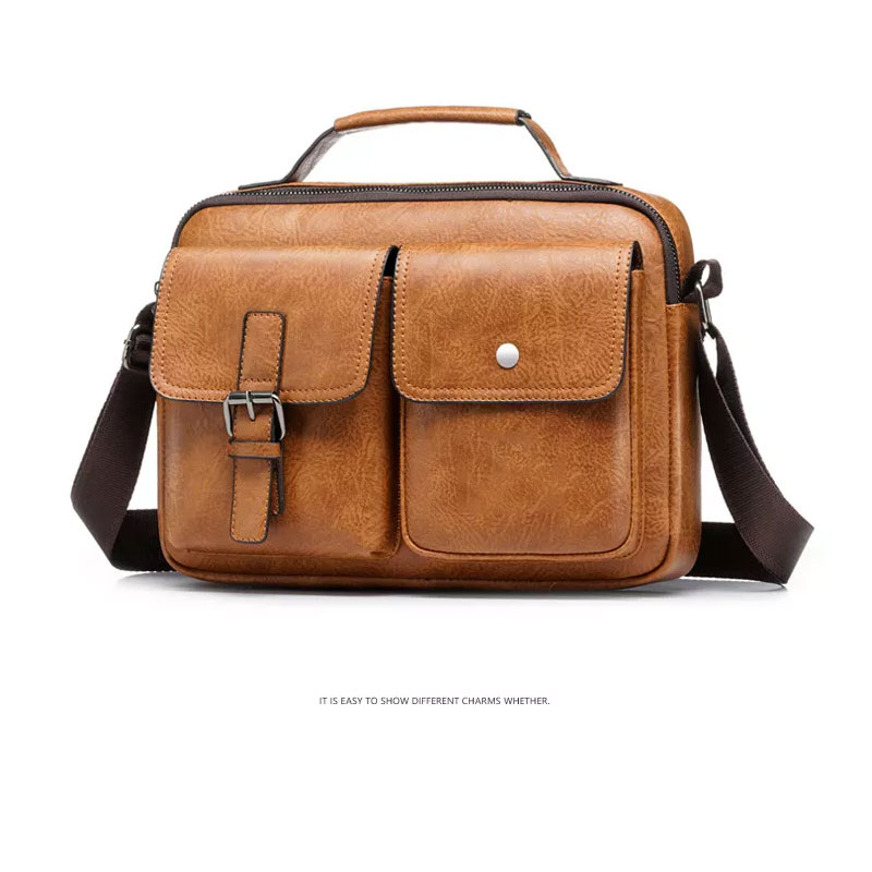 PU Leather Bag Men Casual