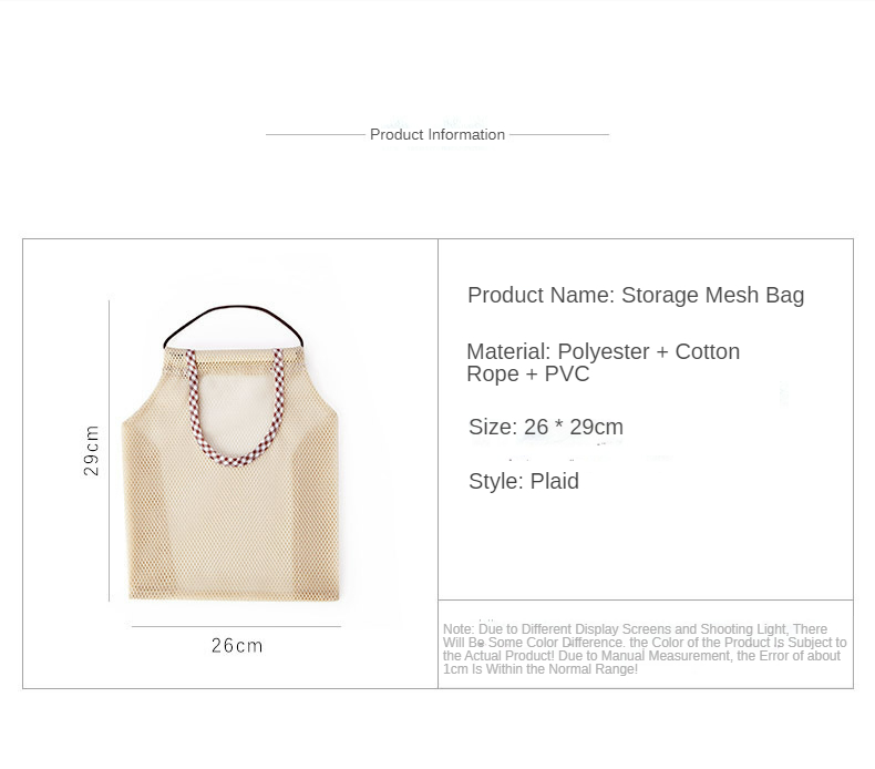 Vegetable Storage Mesh Bag