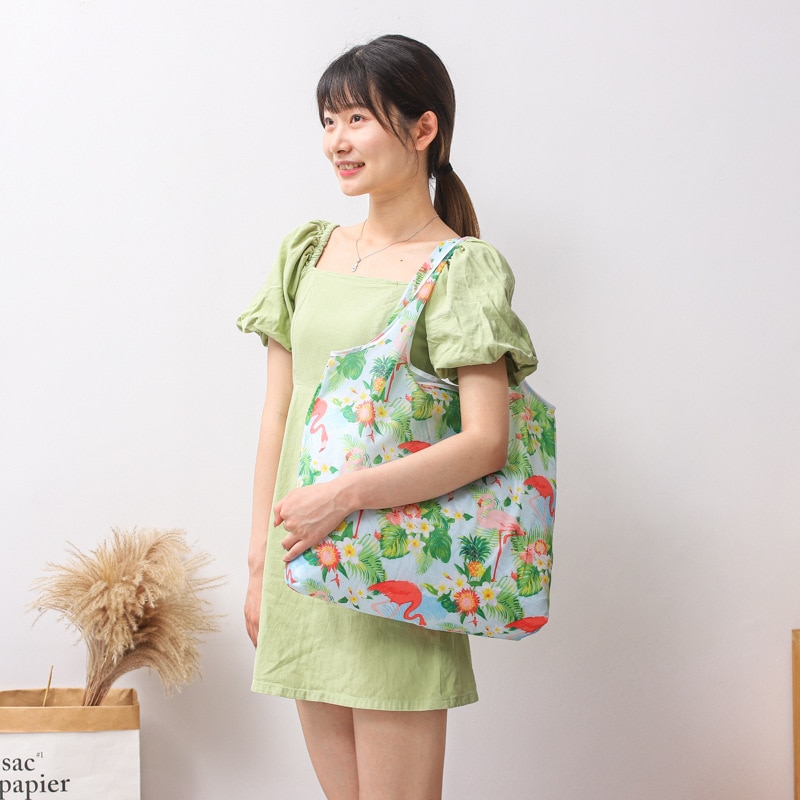 Portable Reusable Grocery Women Storage Bag