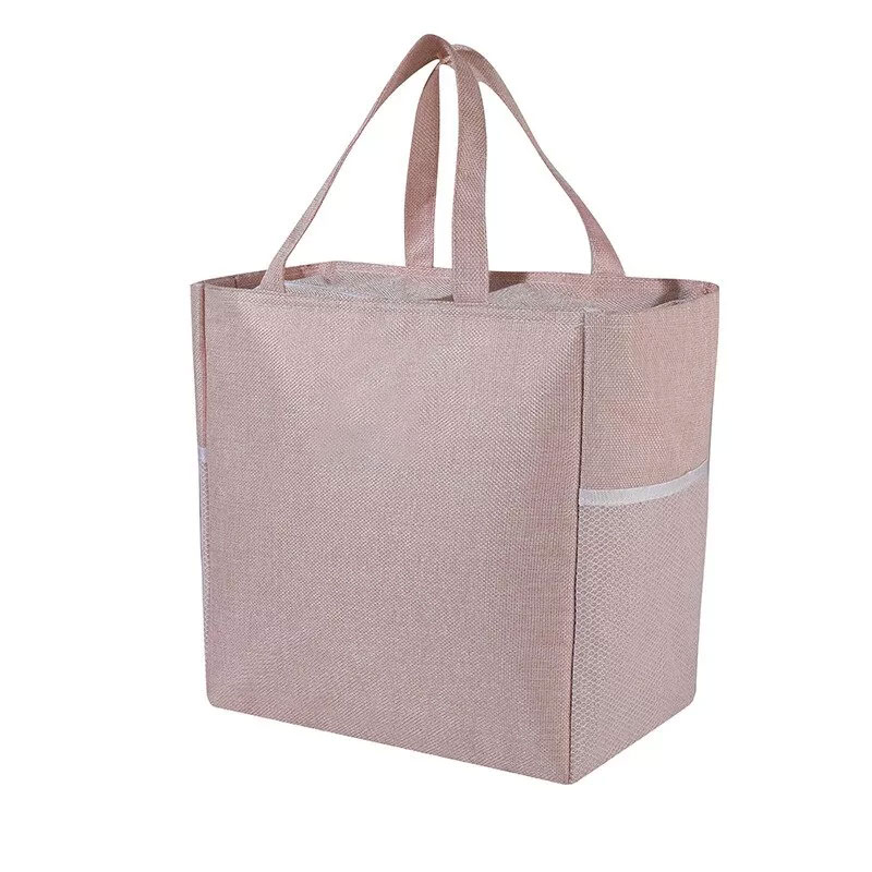 Large Capacity Solid Design Lunch Bag