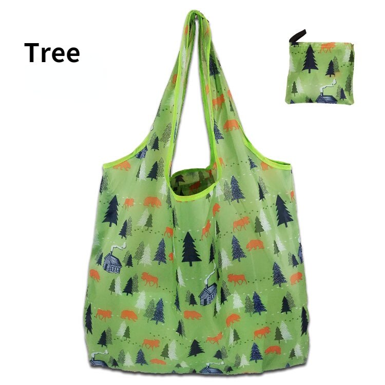 Portable Reusable Grocery Women Storage Bag