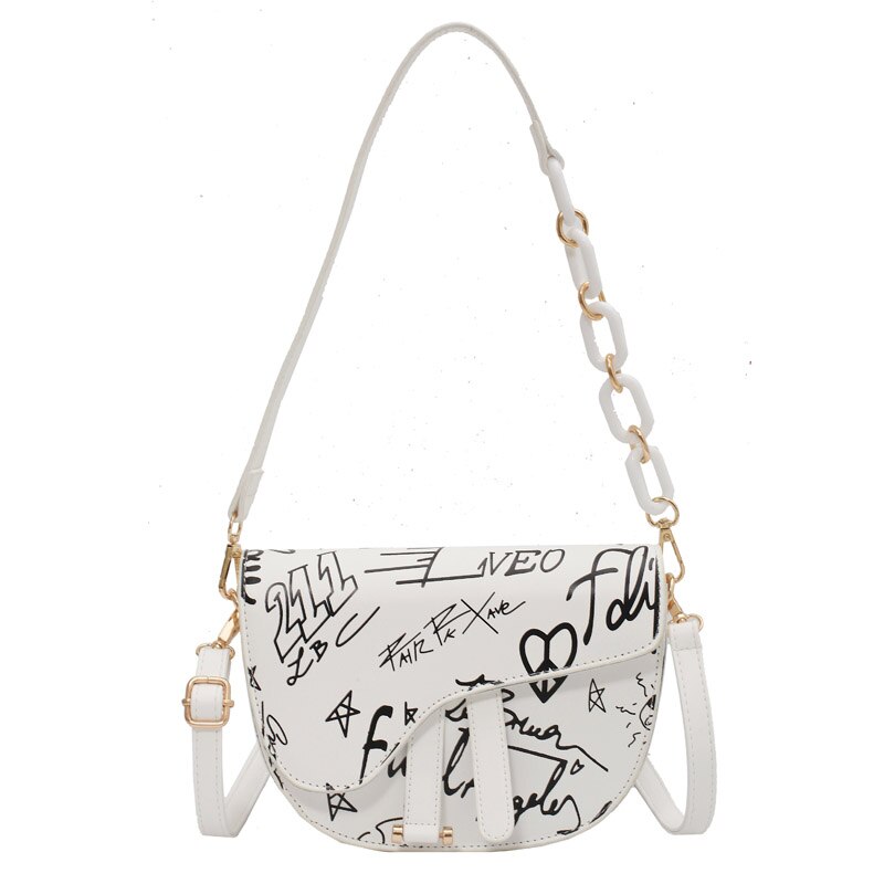 Ladies Saddle Crossbody Bag