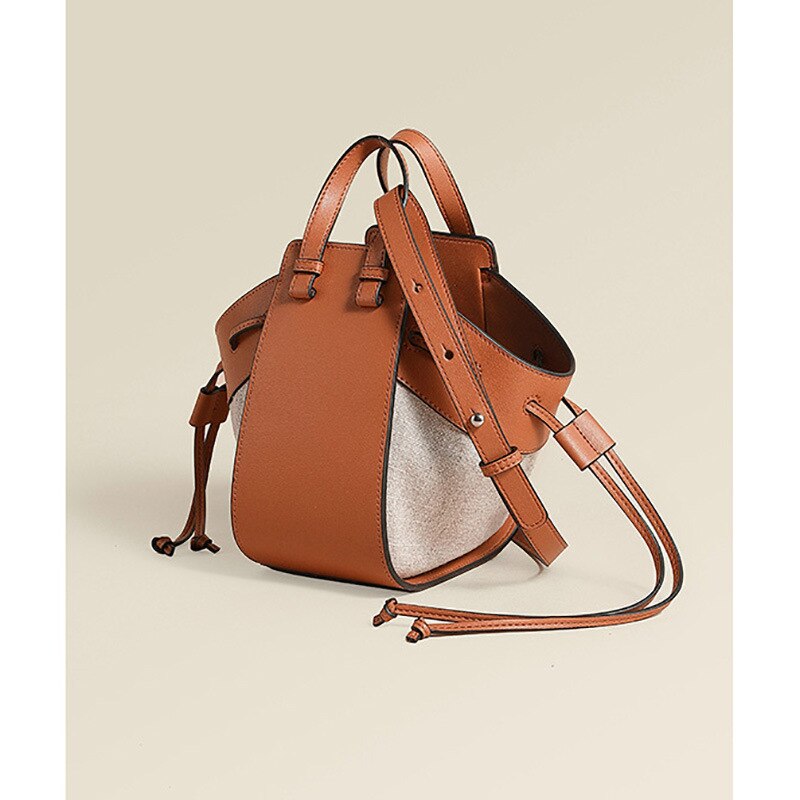 Fashion Drawstring Bucket Bag