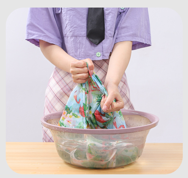 Portable Reusable Grocery Women Storage Bag