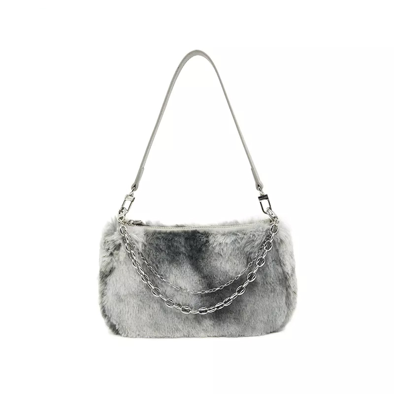 Abigail Fur Underarm Bag