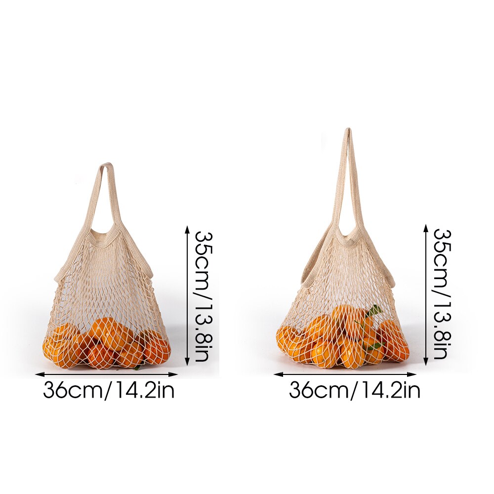 Short Handle Net Tote