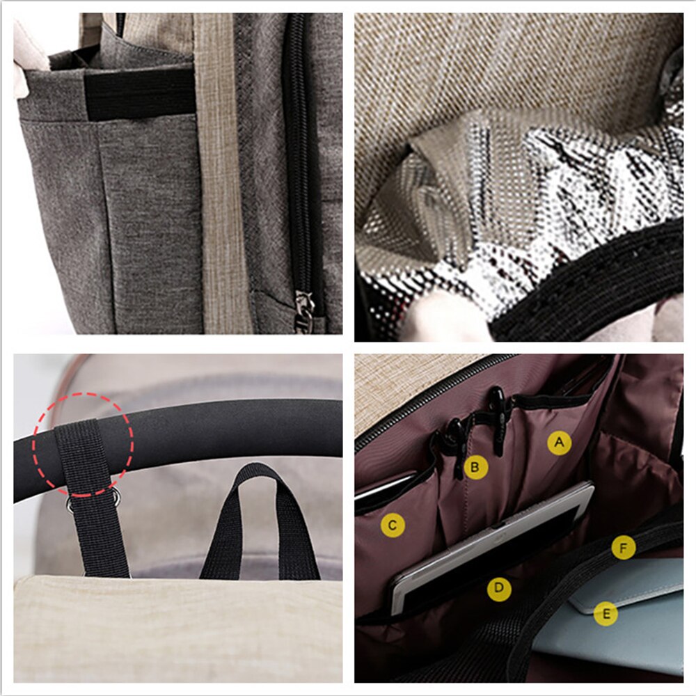 Baby Nappy Bag Waterproof Travel Bag