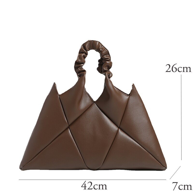 Triangular Short Handle Bag