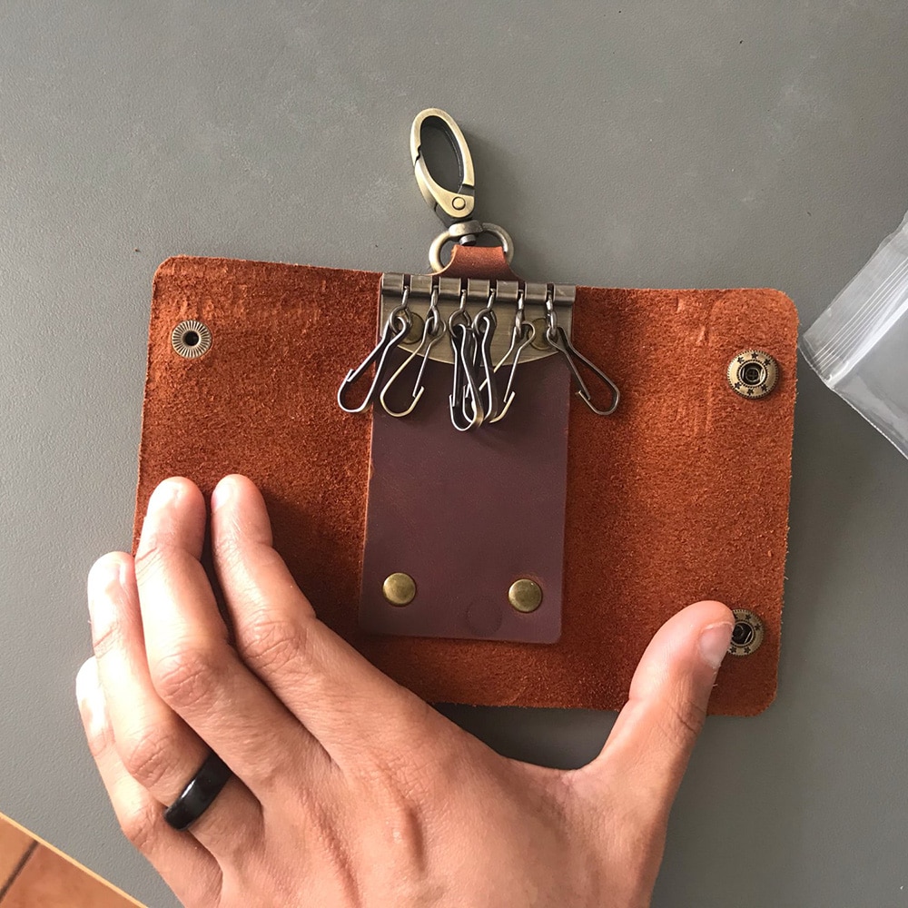Handmade Genuine Leather Key Wallet