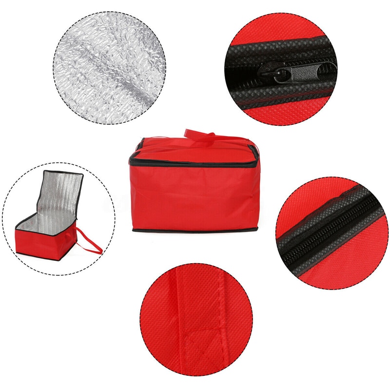 Hot sale non-woven takeaway cooler bag