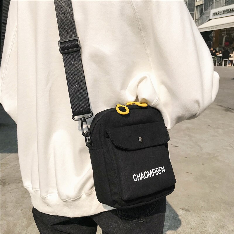 Fashion Canvas Solid Color Bag