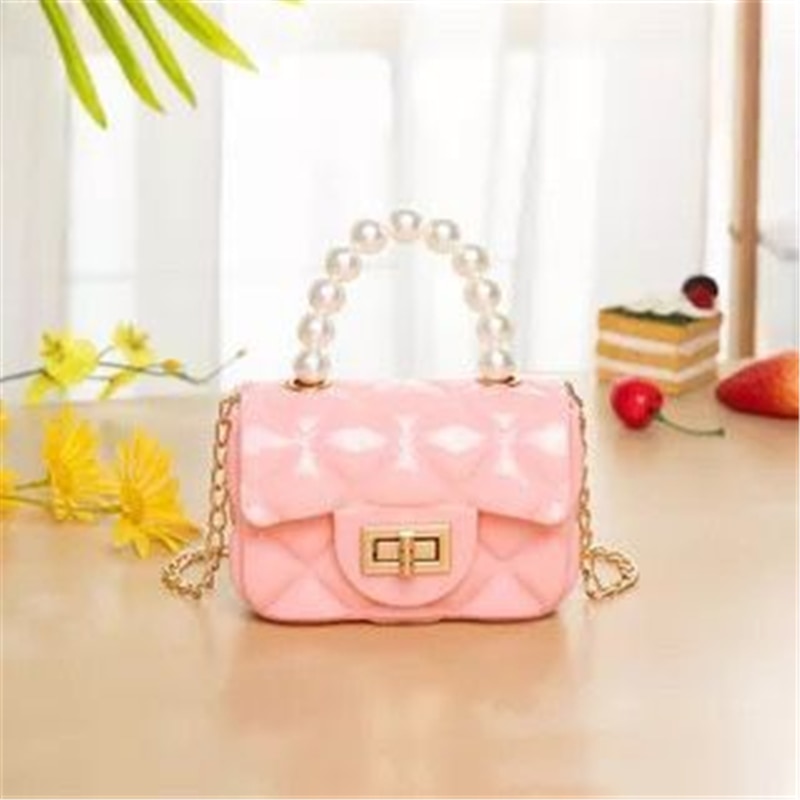 Jelly Purses and Handbags Cute Girls Mini Crossbody Bag