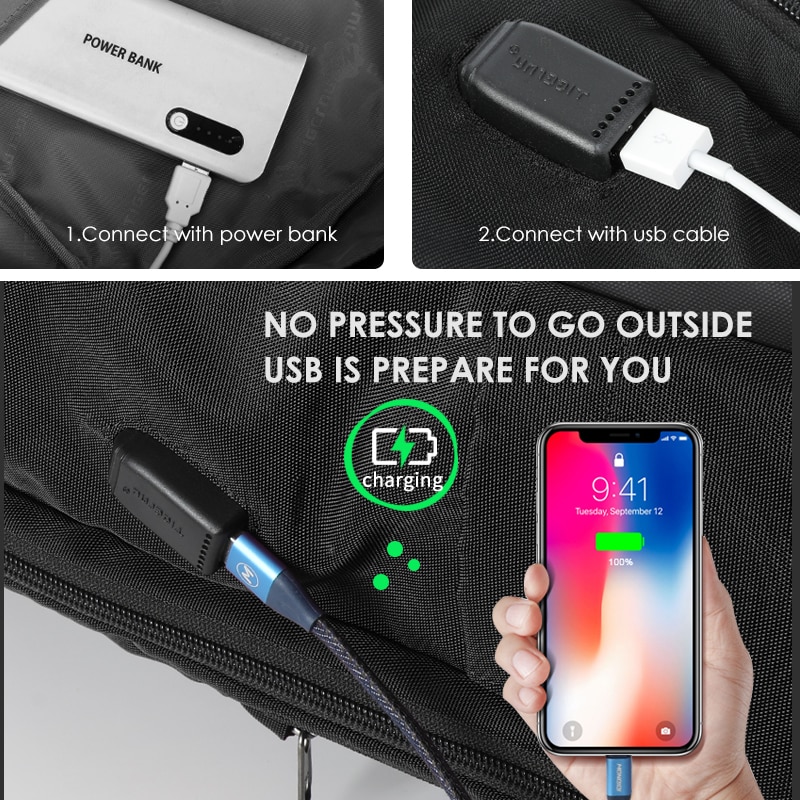 Large Capacity Travel Backpack Men