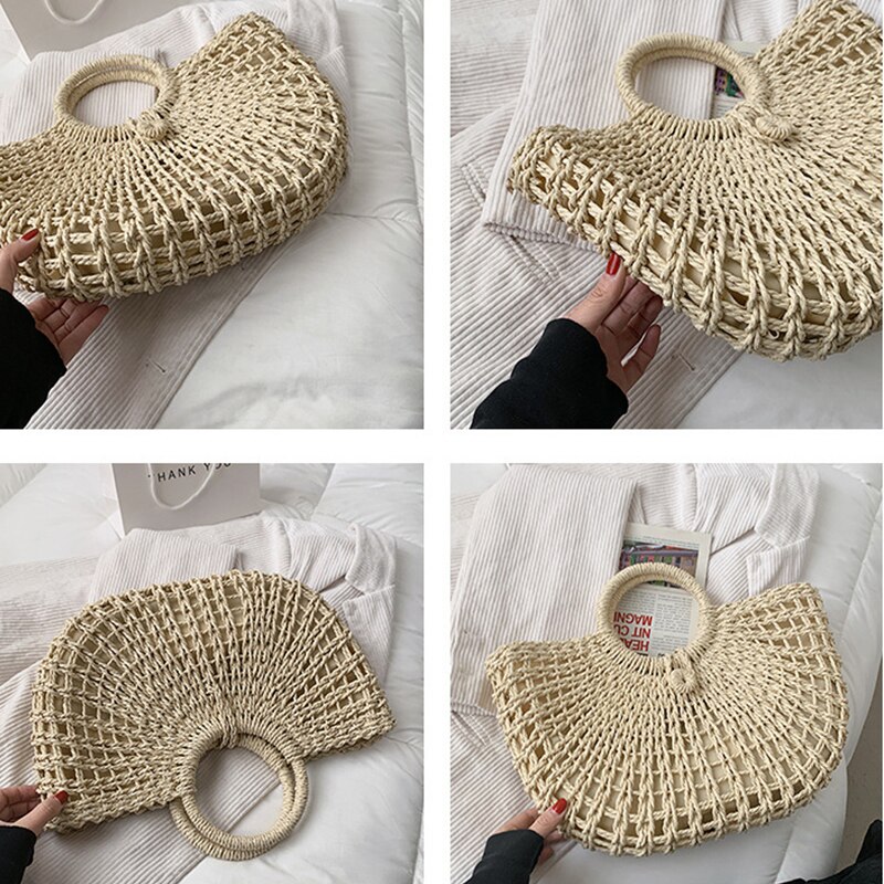 Hollow Out Beach Bag