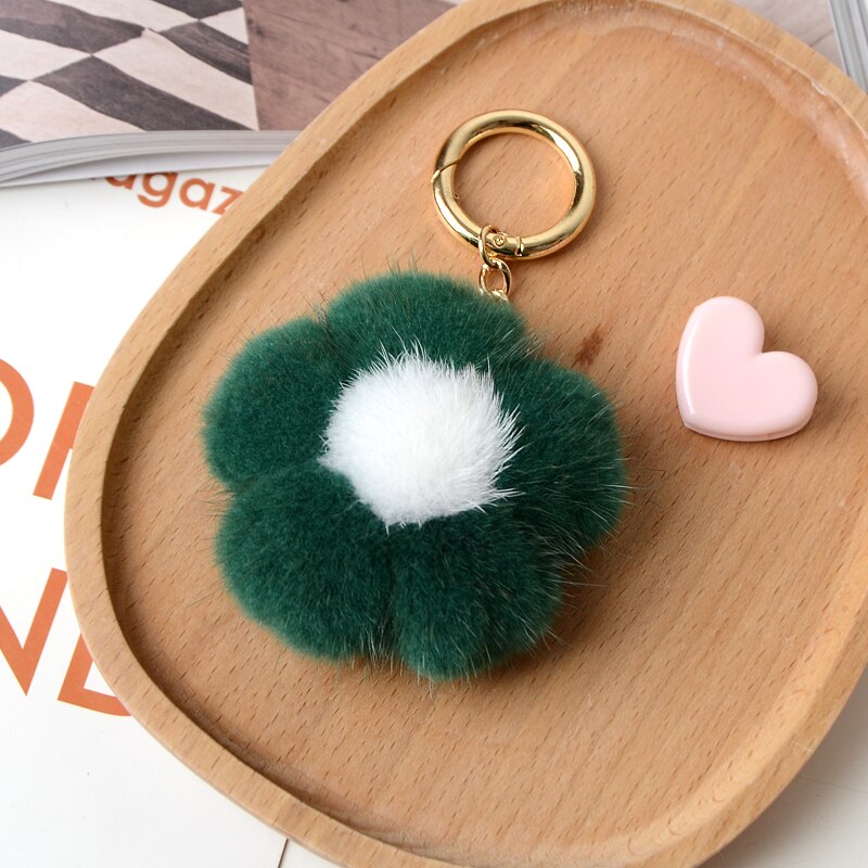 Metal Ring Pendant Bag Charm