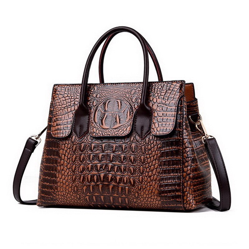 Crocodile Pattern Tote