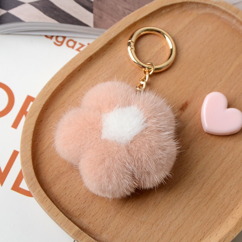 Metal Ring Pendant Bag Charm