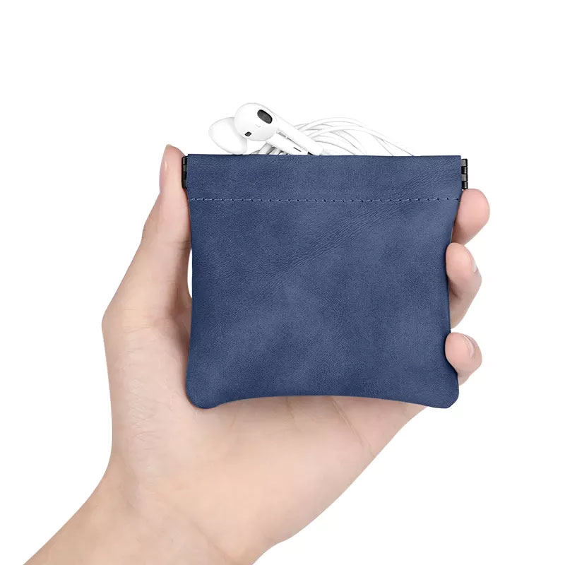 Stainless Steel Shrapnel Earphone Storage Bag
