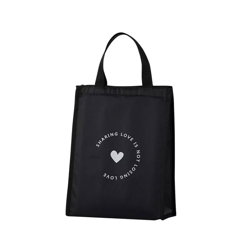 Contracted Style Insulated Lunch Bag