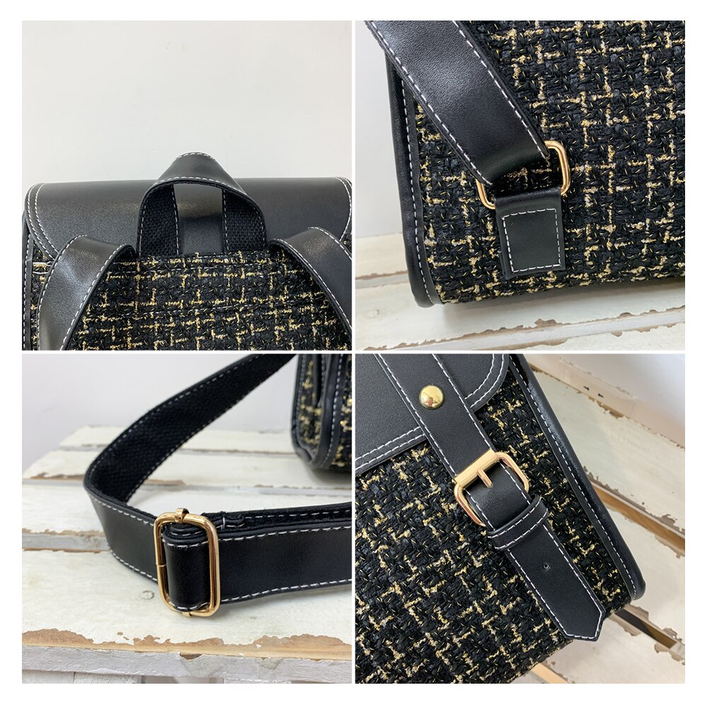 Female Large Capacity Leahter Backpack