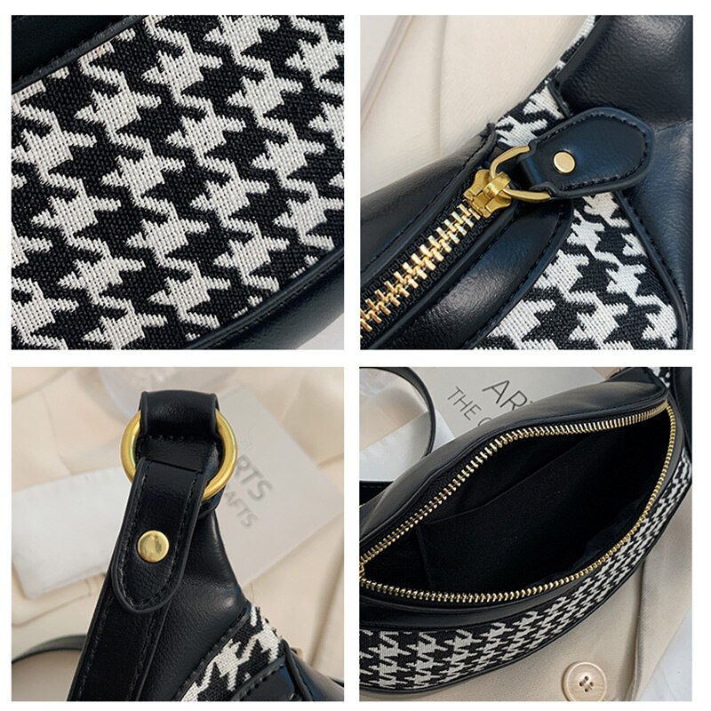 Trendy Canvas Chest Bag