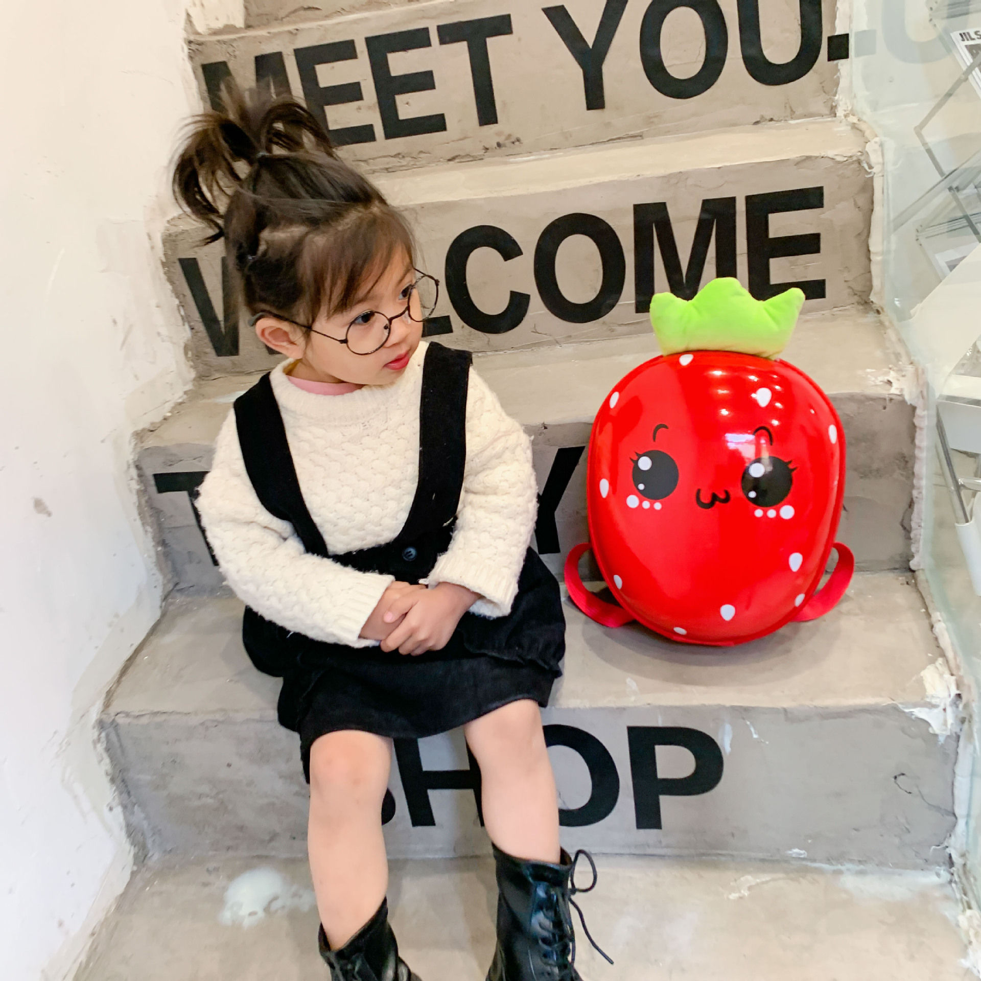 3D ABS Children Kindergarten School Bag