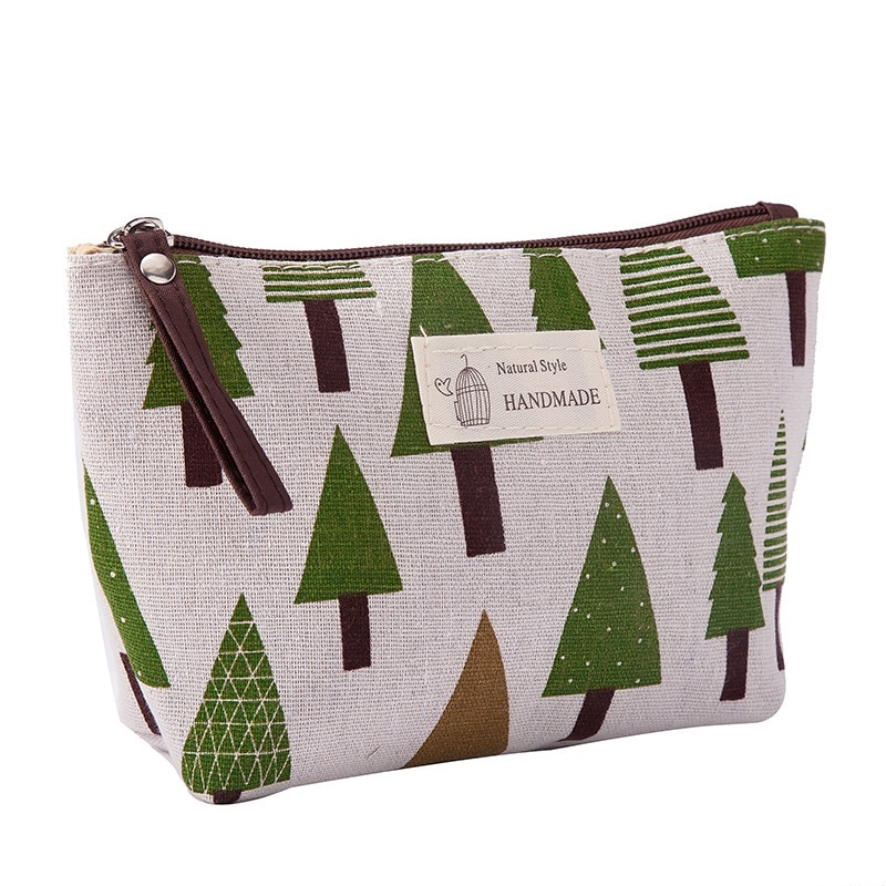 Tree Print Pattern Women Travel Storage Bag