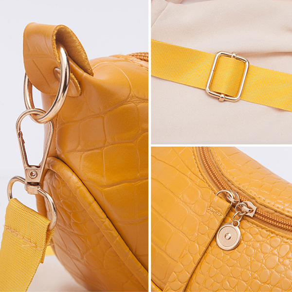 Fashion Chest Bag Crocodile Pattern