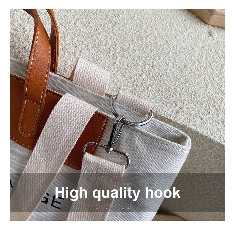 Luxury Handbag Canvas Tote Bag