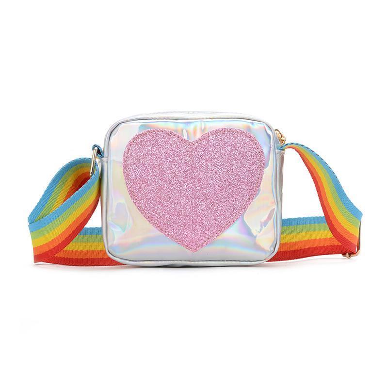 Rainbow Love Little Girls Mini Coin Purse