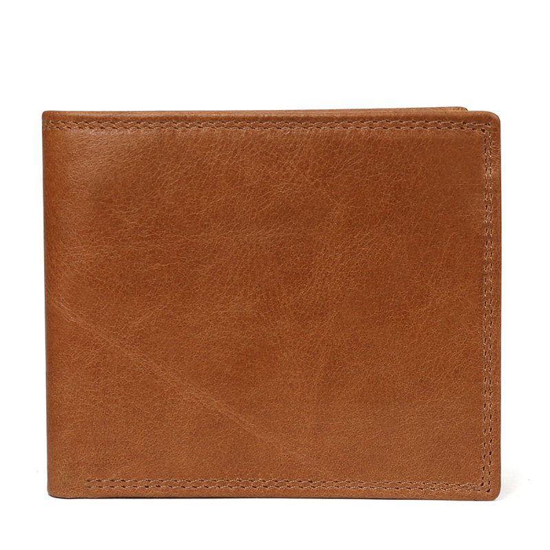 Brown Genuine Leather Men Wallet
