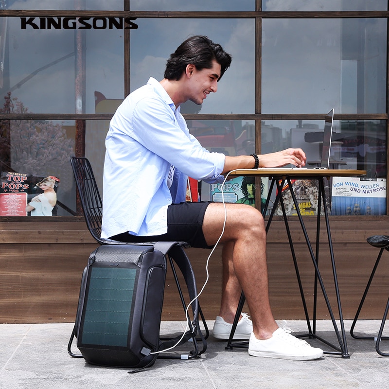 Multifunctional Solar Charging Anti-theft Backpack