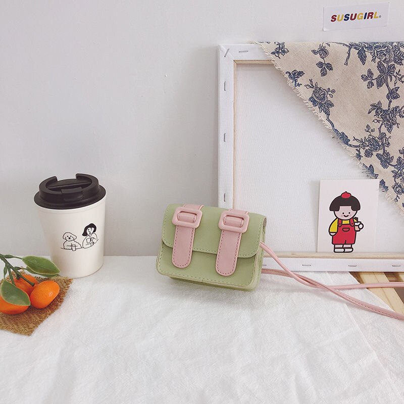 Candy Color Baby Girls Crossbody Bag