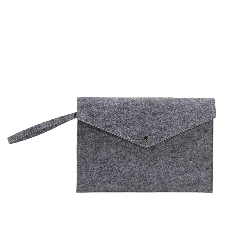 Envelop Bag Felt Solid Color Party Evening Bag