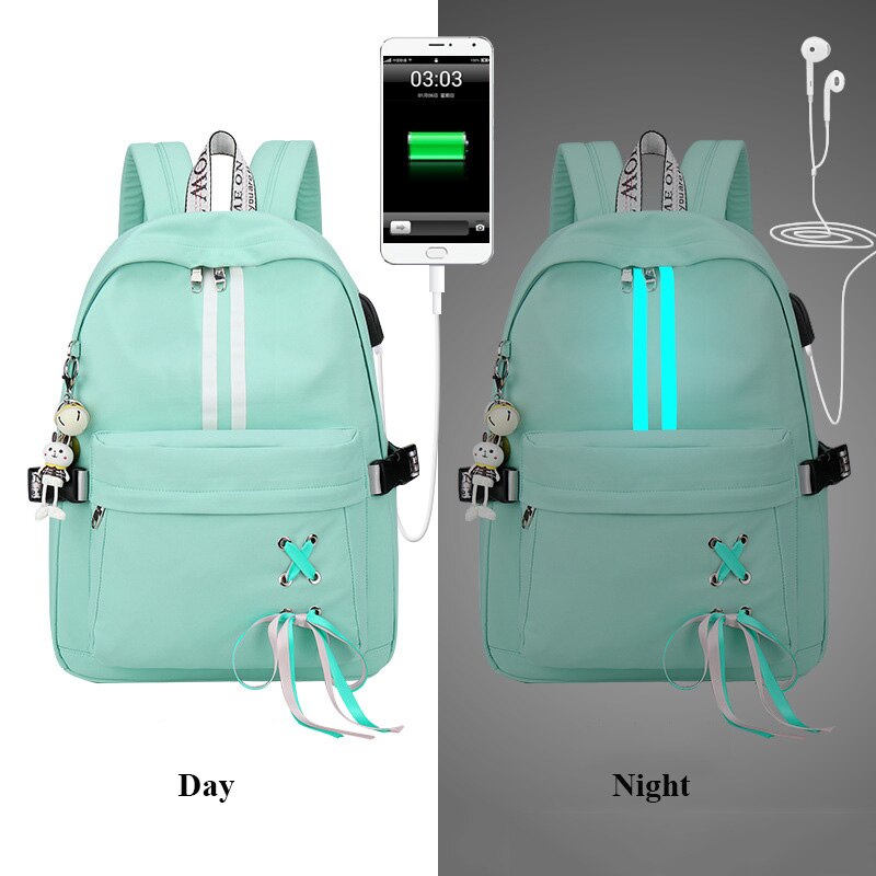 Anti Theft Reflective Waterproof Backpack