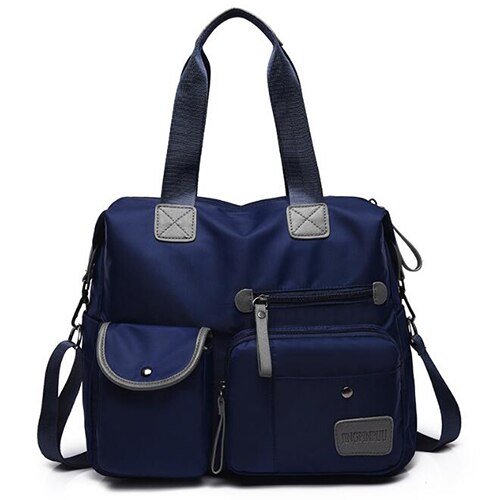 Nylon Women Messenger Bag