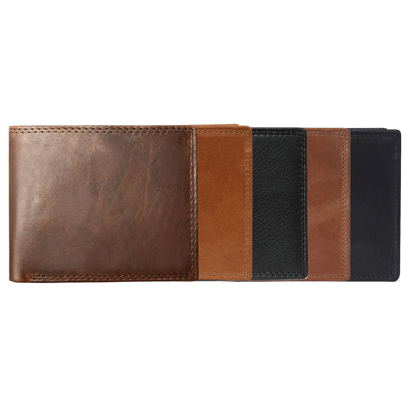 Brown Genuine Leather Men Wallet