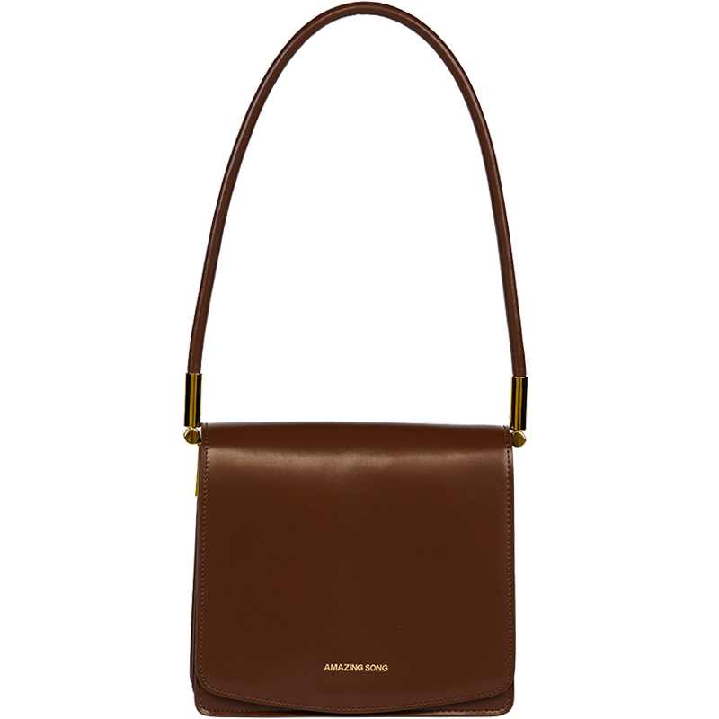 Tofu Bag Hasp Square Single-Shoulder Bag