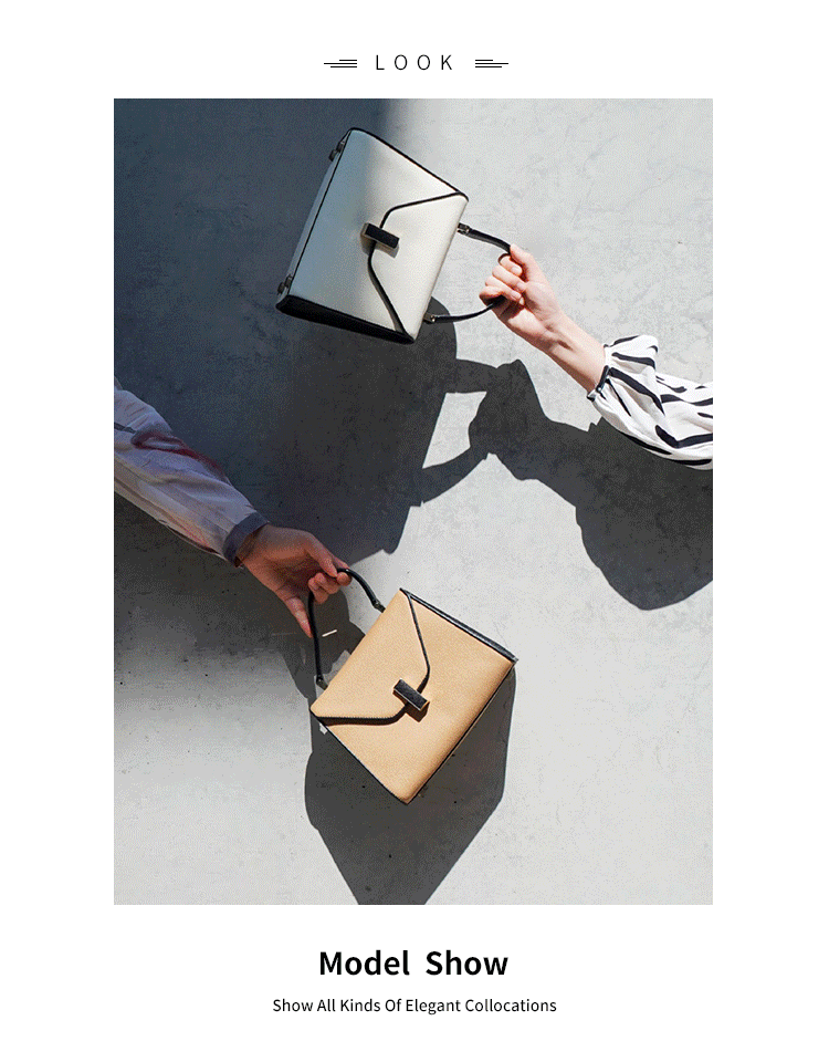 Genuine Leather Top Handle Handbag