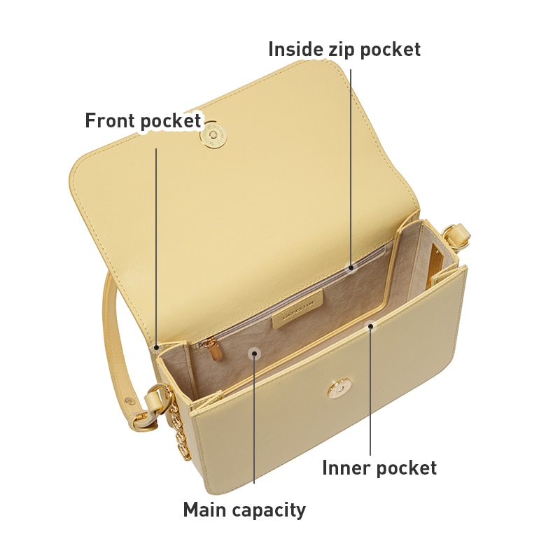 Underarm Leather Shoulder Handbag