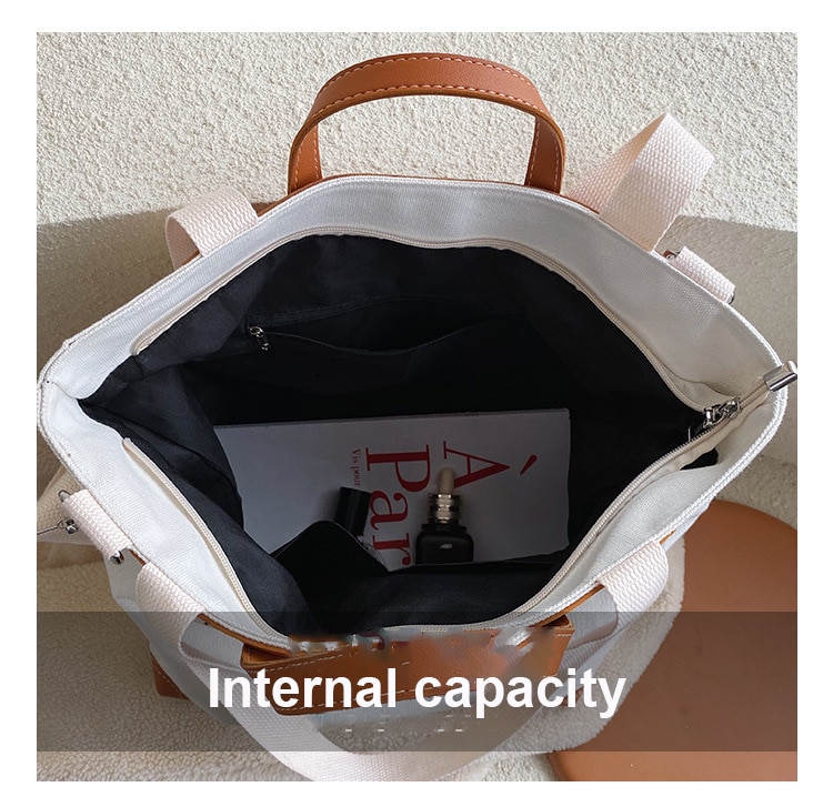 Luxury Handbag Canvas Tote Bag